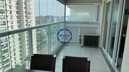 Apartamento com 1 Quarto para alugar, 53m² no Ponta da Praia, Santos