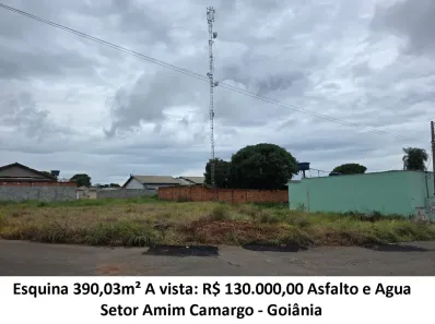 Lote/Terreno à venda, 390m² no Condomínio Amin Camargo, Goiânia