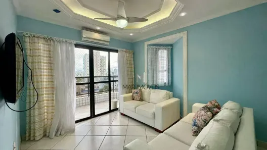 Apartamento com 3 Quartos à venda, 75m² no Loteamento João Batista Julião, Guarujá