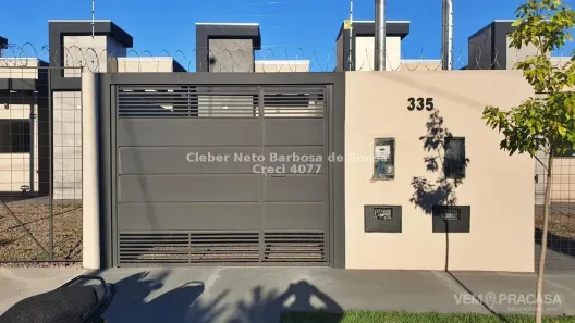 Casa com 2 Quartos à venda, 53m² no Loteamento Bela Laguna, Campo Grande