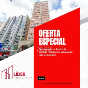 Apartamento com 2 Quartos à venda, 65m² no Centro, Curitiba