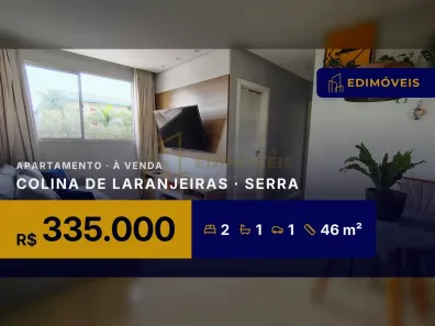 Apartamento com 2 Quartos à venda, 46m² no Colina de Laranjeiras, Serra