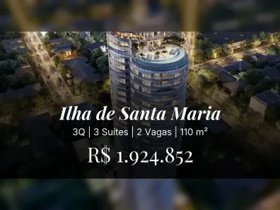 Apartamento com 3 Quartos à venda, 110m² no Ilha de Santa Maria, Vitória