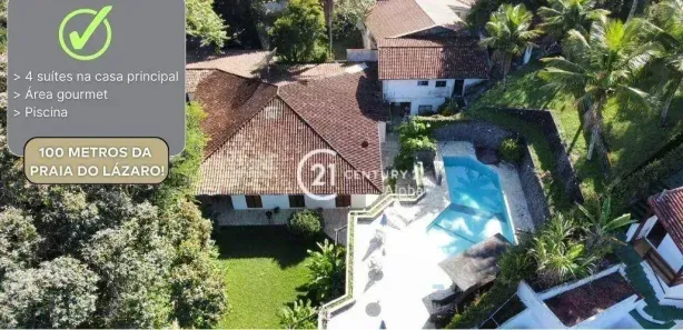 Casa com 4 Quartos à venda, 450m² no Saco da Ribeira, Ubatuba