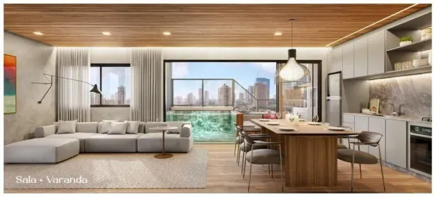 Apartamento com 2 Quartos à venda, 79m² no Setor Bueno, Goiânia