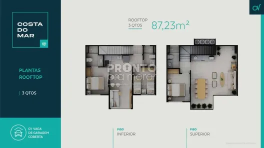 Apartamento com 3 Quartos à venda, 87m² no , Tamandaré