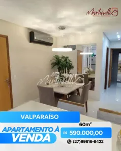 Apartamento com 2 Quartos à venda, 70m² no Valparaíso, Serra