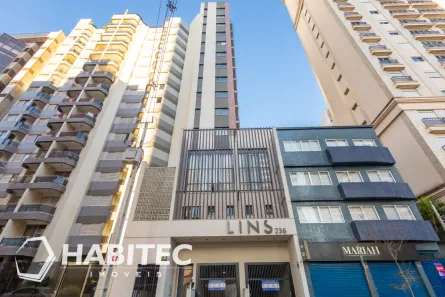 Apartamento com 1 Quarto para alugar, 29m² no Centro, Curitiba