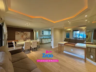 Apartamento com 3 Quartos para alugar, 129m² no Victor Konder, Blumenau