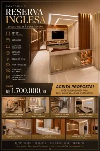 Apartamento com 3 Quartos à venda, 134m² no Ponta Negra, Manaus