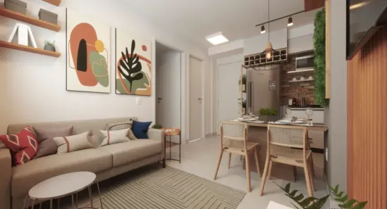 Apartamento com 2 Quartos à venda, 31m² no Chácara Santa Etelvina, São Paulo