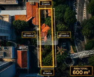 Lote/Terreno à venda, 600m² no Jardim, Santo André