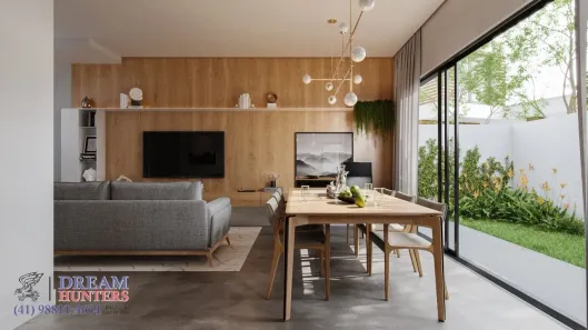 Casa de Condomínio com 3 Quartos à venda, 192m² no Água Verde, Curitiba