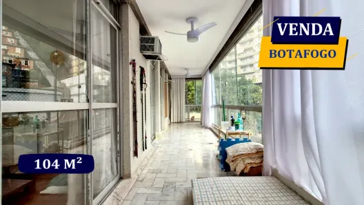 Apartamento com 3 Quartos à venda, 104m² no Botafogo, Rio de Janeiro