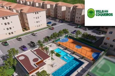 Apartamento com 2 Quartos à venda, 44m² no Governador Marcelo Déda, Barra dos Coqueiros