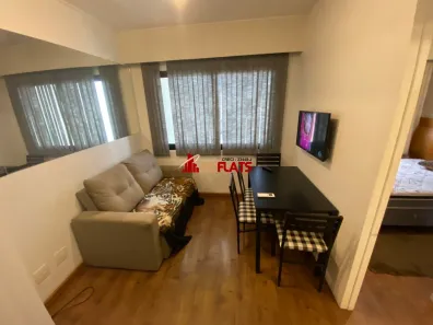 Flat com 1 Quarto para alugar, 28m² no Indianópolis, São Paulo