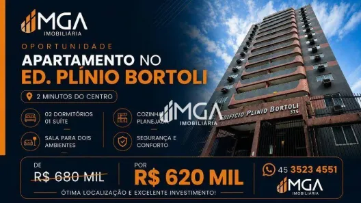 Apartamento com 3 Quartos à venda, 191m² no Maracanã, Foz do Iguaçu