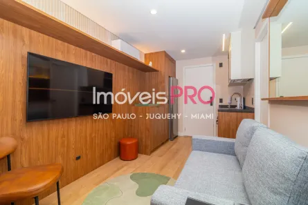 Apartamento com 1 Quarto à venda, 30m² no Santo Amaro, São Paulo