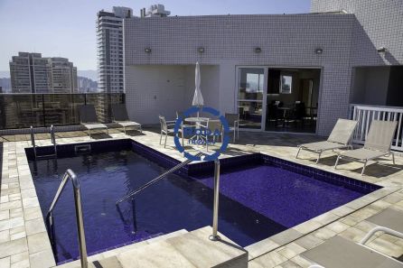 Apartamento com 3 Quartos à venda, 126m² no Gonzaga, Santos