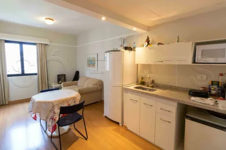 Flat com 1 Quarto para alugar, 35m² no Jardim Paulista, São Paulo