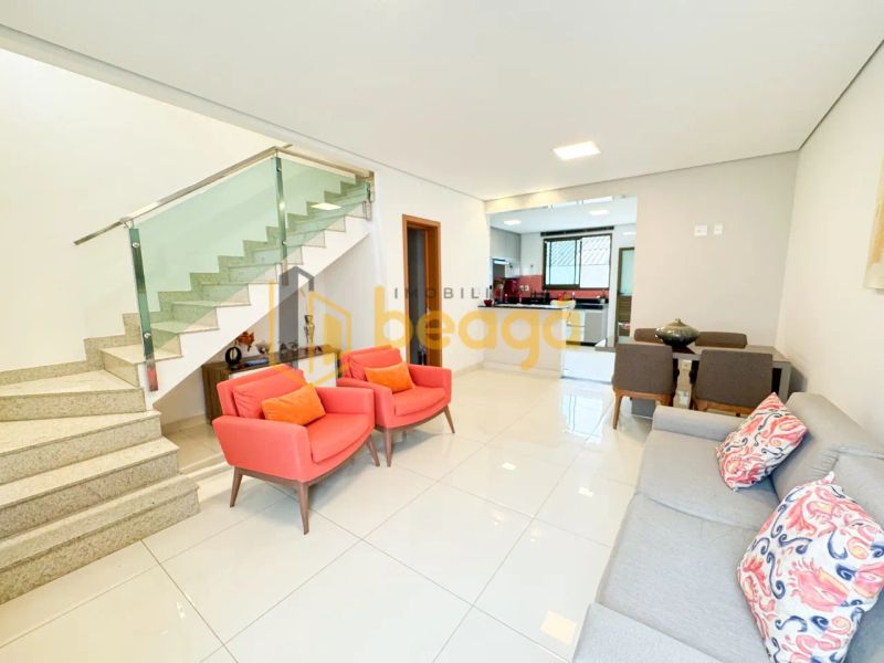 Casa em condomínio com 3 quartos — Trevo, Belo Horizonte