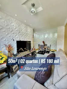 Apartamento com 2 Quartos à venda, 50m² no Parque Capibaribe, São Lourenço da Mata