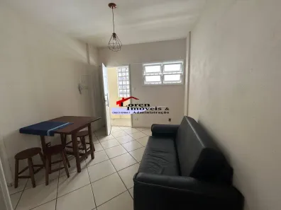 Apartamento com 1 Quarto para alugar, 60m² no Itararé, São Vicente