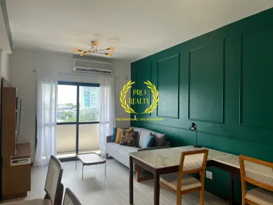 Flat com 1 Quarto para alugar, 47m² no Adrianópolis, Manaus