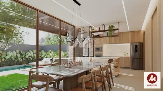 Casa de Condomínio com 3 Quartos à venda, 215m² no Bonfim Paulista, Ribeirão Preto