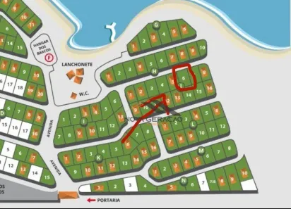 Lote/Terreno à venda, 1000m² no Condomínio Marina Bonita, Zacarias