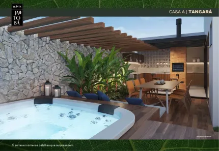 Casa de Condomínio com 4 Quartos à venda, 166m² no Morada de Laranjeiras, Serra