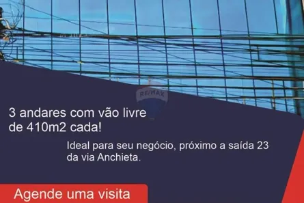 Prédio Comercial para alugar, 410m² no Ferrazópolis, São Bernardo do Campo