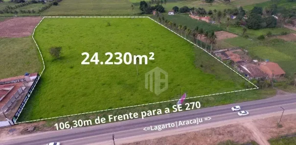 Lote/Terreno à venda, 24230m² no São José, Lagarto