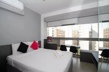Apartamento com 1 Quarto para alugar, 25m² no Pinheiros, São Paulo