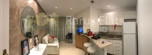 Flat com 1 Quarto para alugar, 35m² no Jardim Paulistano, São Paulo