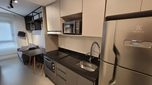 Apartamento com 1 Quarto para alugar, 26m² no Indianópolis, São Paulo
