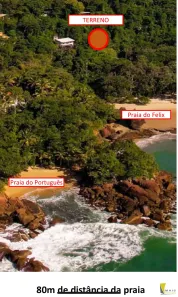 Lote/Terreno à venda, 320m² no Félix, Ubatuba