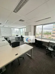 Sala Comercial para alugar, 267m² no Cidade Monções, São Paulo
