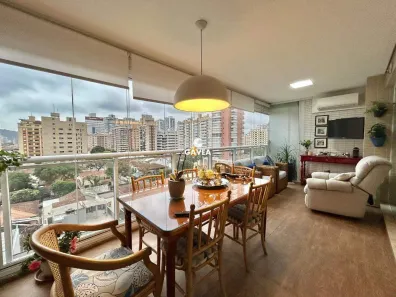 Apartamento com 4 Quartos à venda, 181m² no Gonzaga, Santos