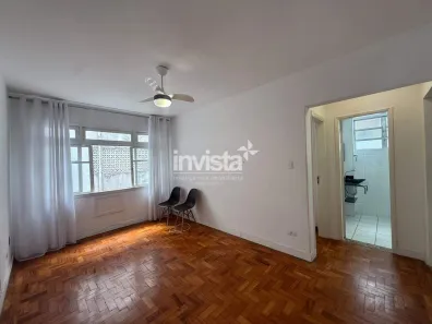 Apartamento com 1 Quarto para alugar, 57m² no Aparecida, Santos