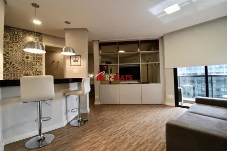 Flat com 1 Quarto para alugar, 42m² no Itaim Bibi, São Paulo