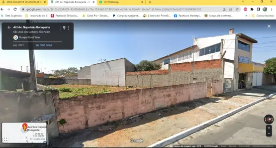 Lote/Terreno à venda, 490m² no Jardim Colonial, São José dos Campos