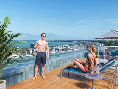 Flat com 1 Quarto à venda, 29m² no Cabo Branco, João Pessoa