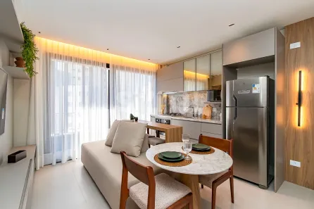 Apartamento com 1 Quarto à venda, 39m² no Batel, Curitiba