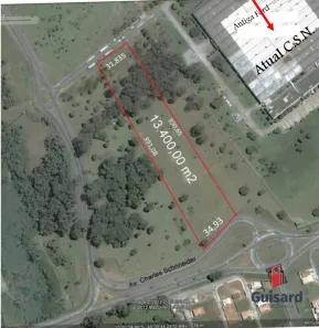 Lote/Terreno à venda, 13400m² no Parque Senhor do Bonfim, Taubaté