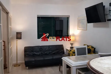 Flat com 1 Quarto para alugar, 40m² no Itaim Bibi, São Paulo