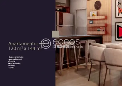 Apartamento com 3 Quartos à venda, 120m² no Granja Marileusa, Uberlândia