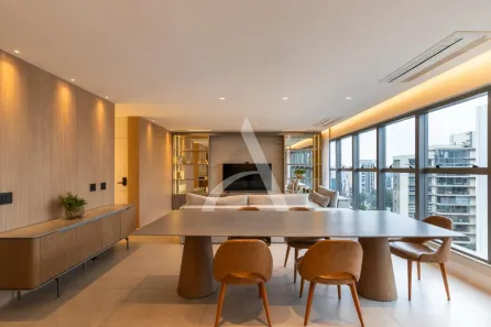 Apartamento com 3 Quartos para alugar, 222m² no Nova Campinas, Campinas
