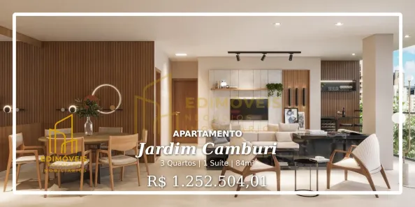 Apartamento com 3 Quartos à venda, 84m² no Jardim Camburi, Vitória