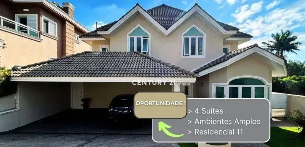 Casa de Condomínio com 4 Quartos à venda, 435m² no Alphaville, Santana de Parnaíba
